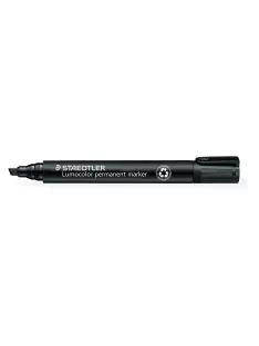   STAEDTLER Alkoholos marker, 2-5 mm, vágott, STAEDTLER "Lumocolor® 350", fekete