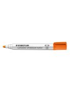 STAEDTLER Táblamarker, 2 mm, kúpos, STAEDTLER "Lumocolor® 351", narancssárga