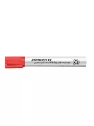 STAEDTLER Táblamarker, 2-5 mm, vágott, STAEDTLER "Lumocolor® 351 B", piros