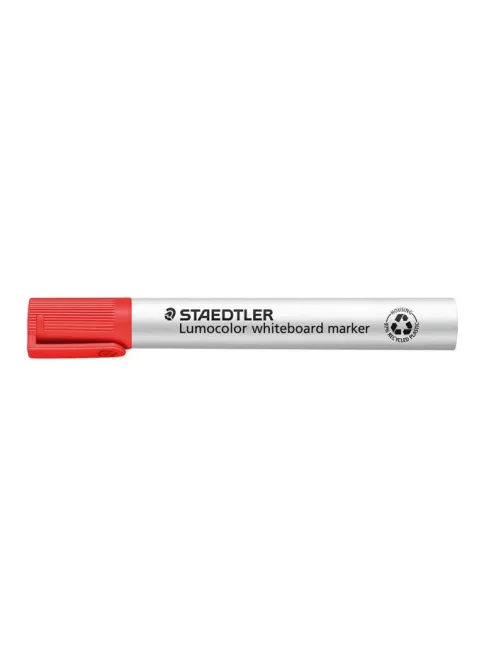 STAEDTLER Táblamarker, 2-5 mm, vágott, STAEDTLER "Lumocolor® 351 B", piros