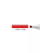 STAEDTLER Táblamarker, 2-5 mm, vágott, STAEDTLER "Lumocolor® 351 B", piros