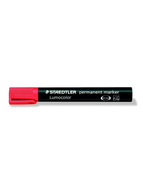 STAEDTLER Alkoholos marker, 2 mm, kúpos, STAEDTLER "Lumocolor® 352", piros