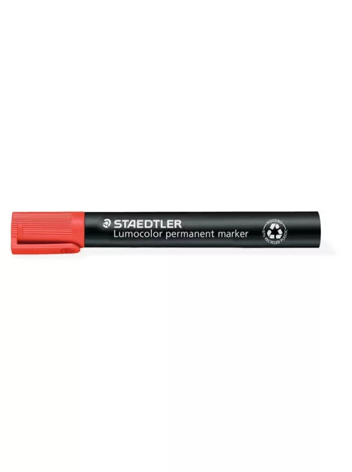 STAEDTLER Alkoholos marker, 2 mm, kúpos, STAEDTLER "Lumocolor® 352", piros