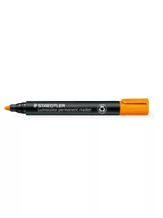   STAEDTLER Alkoholos marker, 2 mm, kúpos, STAEDTLER "Lumocolor® 352", narancssárga