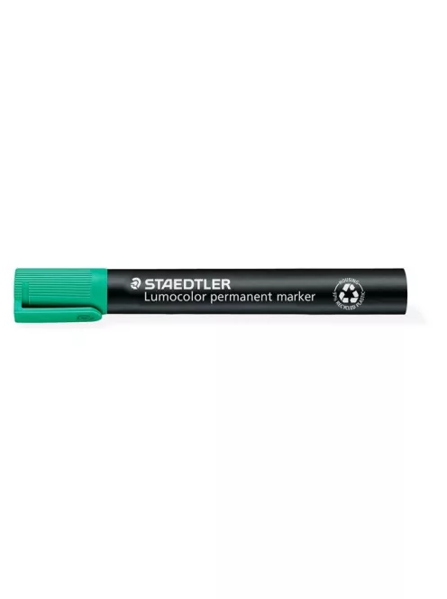 STAEDTLER Alkoholos marker, 2 mm, kúpos, STAEDTLER "Lumocolor® 352", zöld
