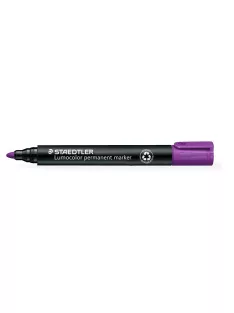   STAEDTLER Alkoholos marker, 2 mm, kúpos, STAEDTLER "Lumocolor® 352", lila