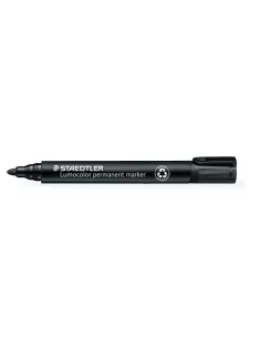   STAEDTLER Alkoholos marker, 2 mm, kúpos, STAEDTLER "Lumocolor® 352", fekete