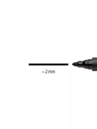 STAEDTLER Alkoholos marker készlet, 2 mm, kúpos, STAEDTLER "Lumocolor® 352", 6 különböző szín