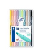 STAEDTLER Szövegkiemelő készlet, 1-4 mm, STAEDTLER "362 C", 10 különböző szín