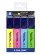 STAEDTLER Szövegkiemelő készlet, 1-5 mm, STAEDTLER "Textsurfer Classic 364", 4 különböző szín