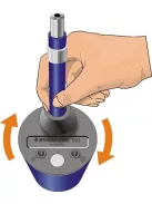 STAEDTLER Hegyező, egylyukú, 2 mm-es hegyhez, STAEDTLER "Mars 502"