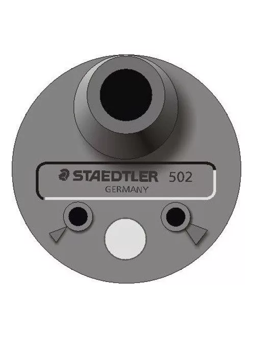 STAEDTLER Hegyező, egylyukú, 2 mm-es hegyhez, STAEDTLER "Mars 502"
