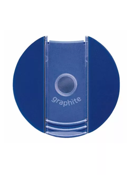 STAEDTLER Hegyező, egylyukú, tartályos, STAEDTLER "511", kék