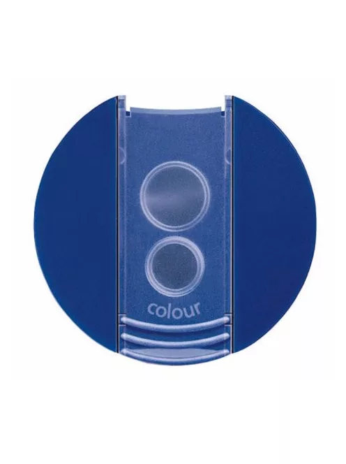 STAEDTLER Hegyező, kétlyukú, tartályos, STAEDTLER "Noris 512 F", kék