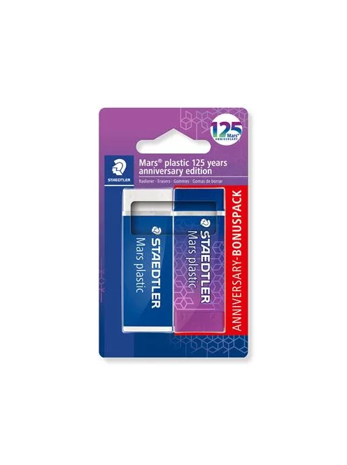 STAEDTLER Radír, STAEDTLER "Mars® Plastic 526, 125 years", kék-lila