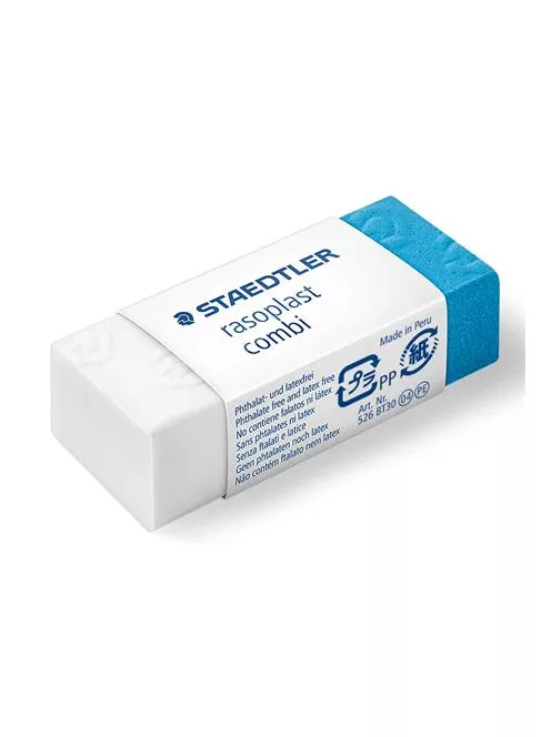 STAEDTLER Radír, kombinált, STAEDTLER "Rasoplast Combi 526 BT"