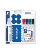 STAEDTLER Táblamarker készlet, 2 mm, kúpos, STAEDTLER "Lumocolor® Set 613 S", 10 darabos