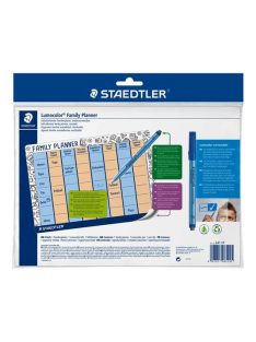   STAEDTLER Családi tervező, törölhető, STAEDTLER "Lumocolor® 641 FP"