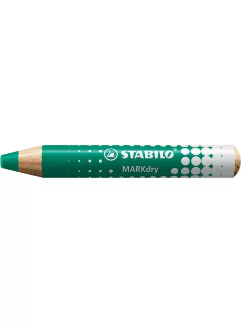 STABILO Táblaceruza fehértáblához, flipchartpapírhoz, kúpos, STABILO "MARKdry", zöld