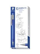 STAEDTLER Nyomósirón, 0,5 mm, STAEDTLER "Graphite 777", selyemkék