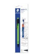 STAEDTLER Nyomósirón és grafitbél, 0,5 mm, STAEDTLER "Graphite 777", vegyes színek