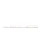 STAEDTLER Dekormarker, 1-2 mm, kúpos, STAEDTLER "8323", fehér
