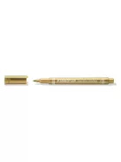 STAEDTLER Dekormarker, 1-2 mm, kúpos, STAEDTLER "8323", arany