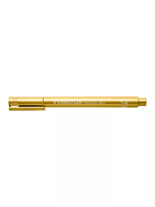 STAEDTLER Dekormarker, 1-2 mm, kúpos, STAEDTLER "8323", arany
