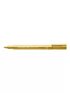 STAEDTLER Dekormarker, 1-2 mm, kúpos, STAEDTLER "8323", arany