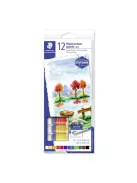 STAEDTLER Akvarell festék, tubusos, STAEDTLER "8880", 12 különböző szín