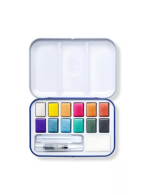 STAEDTLER Vízfesték, 12 darabos, STAEDTLER "Design journey 888"