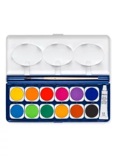   STAEDTLER Vízfesték, 12 darabos, STAEDTLER "Noris 888"
