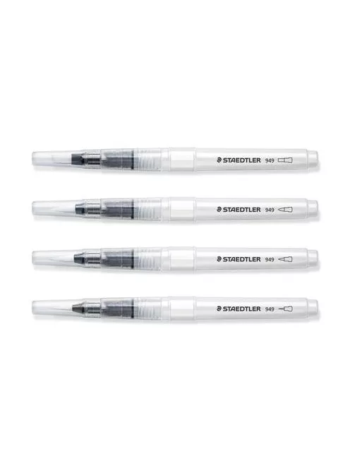 STAEDTLER Ecsetkészlet, vízzel tölthető, STAEDTLER, "949", 4 különböző méret