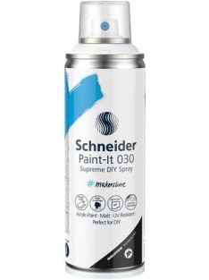   SCHNEIDER Akrilfesték spray, 200 ml, SCHNEIDER "Paint-It 030", fehér