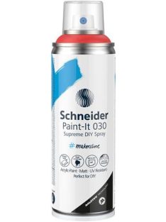   SCHNEIDER Akrilfesték spray, 200 ml, SCHNEIDER "Paint-It 030", piros