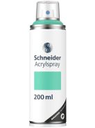 SCHNEIDER Akrilfesték spray, 200 ml, SCHNEIDER "Paint-It 030", türkiz