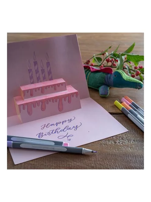 SCHNEIDER Ecsetirón készlet, hajlékony heggyel, SCHNEIDER "Paint-It 070", 10 különböző szín