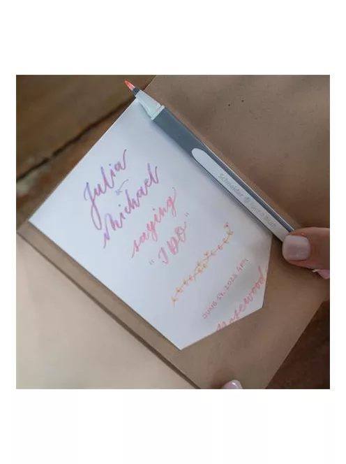 SCHNEIDER Ecsetirón készlet, hajlékony heggyel, SCHNEIDER "Paint-It 070", 10 különböző szín