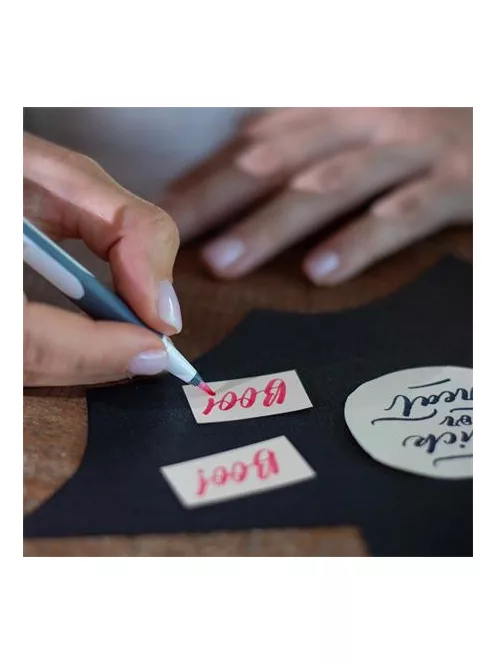 SCHNEIDER Ecsetirón készlet, hajlékony heggyel, SCHNEIDER "Paint-It 070", 10 különböző szín