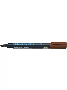   SCHNEIDER Alkoholos marker, 1-3 mm, kúpos, SCHNEIDER "Maxx 130", barna