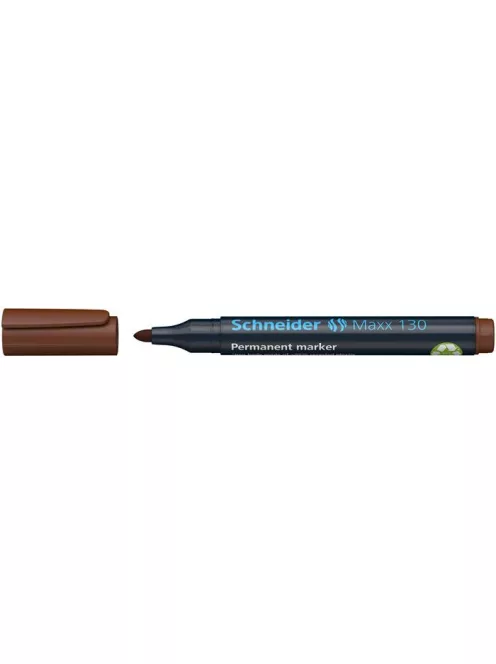 SCHNEIDER Alkoholos marker, 1-3 mm, kúpos, SCHNEIDER "Maxx 130", barna