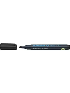   SCHNEIDER Alkoholos marker, 1-3 mm, kúpos, SCHNEIDER "Maxx 130", fekete