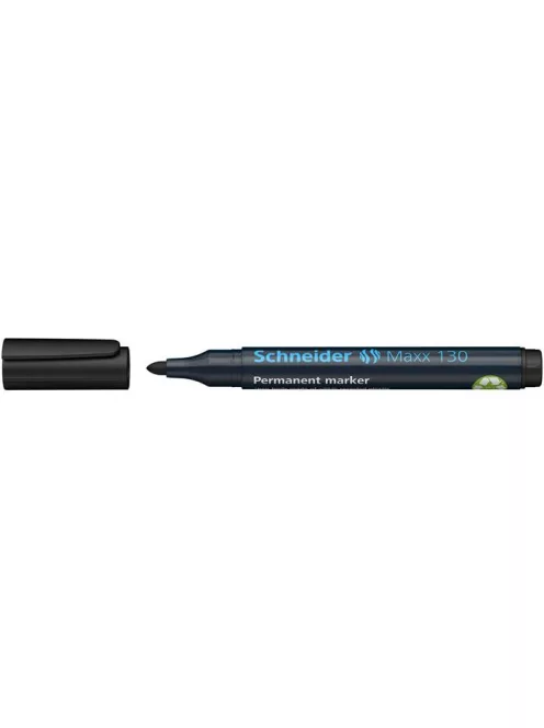 SCHNEIDER Alkoholos marker, 1-3 mm, kúpos, SCHNEIDER "Maxx 130", fekete