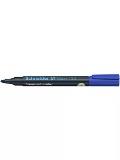   SCHNEIDER Alkoholos marker, 1-3 mm, kúpos, SCHNEIDER "Maxx 130", kék