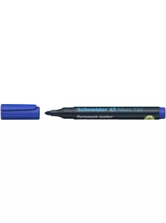   SCHNEIDER Alkoholos marker, 1-3 mm, kúpos, SCHNEIDER "Maxx 130", kék