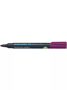   SCHNEIDER Alkoholos marker, 1-3 mm, kúpos, SCHNEIDER "Maxx 130", lila