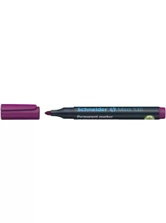  SCHNEIDER Alkoholos marker, 1-3 mm, kúpos, SCHNEIDER "Maxx 130", lila