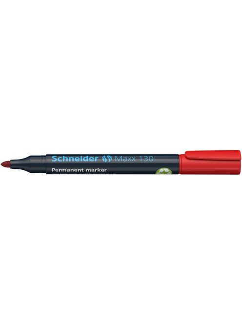 SCHNEIDER Alkoholos marker, 1-3 mm, kúpos, SCHNEIDER "Maxx 130", piros