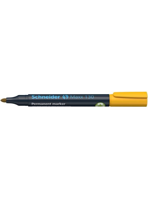 SCHNEIDER Alkoholos marker, 1-3 mm, kúpos, SCHNEIDER "Maxx 130", sárga