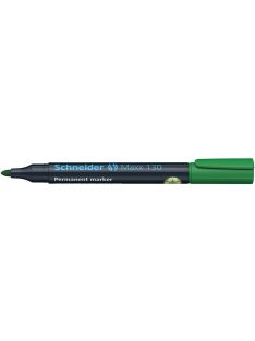   SCHNEIDER Alkoholos marker, 1-3 mm, kúpos, SCHNEIDER "Maxx 130", zöld